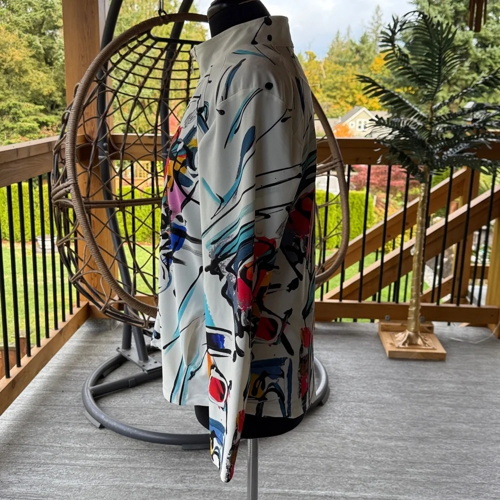 * NWOT* Simply Art By Dolcezza | Golf Club Jacket - Picture 4 of 8